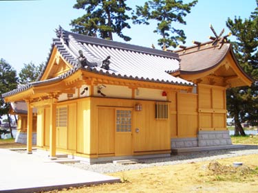 大山木工施工例/神社